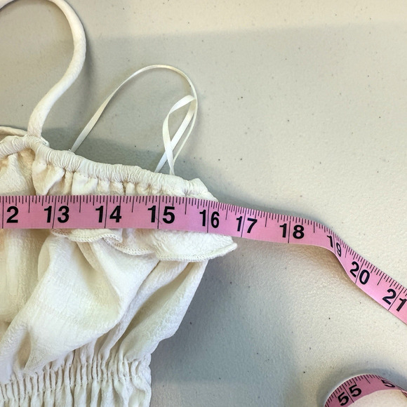 Altar'd State Mini Dress Women Size M Tiered Ruffle Smocked Feminine Western NWT - Picture 8 of 9